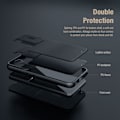Miniatyrbild 4 av 9: Nillkin Qin Series iPhone 14 Pro Fodral Camshield Svart