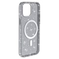 Miniatyrbillede 3 af 6: Glitter MagSafe Cover iPhone 14 Transparent Sort