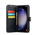 Miniatyrbild 2 av 8: DG.MING 2-in-1 Magnet Wallet Samsung Galaxy S24 FE Black