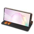 Miniatyrbillede 2 af 5: Dux Ducis Wish Læder Pung Etui Galaxy Note 20 Ultra Sort