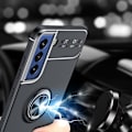 Pikkukuva 4 / 6: Samsung Galaxy S21 FE:n musta kuori rengaskannattimella