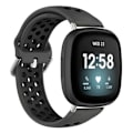 Miniatyrbillede 1 af 5: Sportarmbånd Fitbit Versa 3/Sense Sort