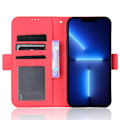 Miniatyrbillede 2 af 6: Multi Slot Pung Etui iPhone 14 Rød
