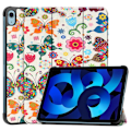Miniatyrbillede 1 af 10: Apple iPad 11 11. Gen (2025) Cover Tri-fold Sommerfugl