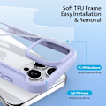 Miniatyrbild 9 av 10: Dux Ducis Skin X Pro Fodral MagSafe iPhone 16 Pro Max Lila