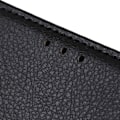Miniatyrbillede 8 af 9: Litchi Skin Classics Læderetui iPhone 7/8/SE Sort