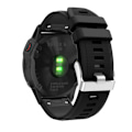 Miniatyrbillede 2 af 5: Silikonarmbånd Garmin Fenix 7 Sort