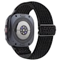 Miniatyrbillede 1 af 3: Vævet Nylonarmbånd Samsung Galaxy Watch Ultra 47mm Sort