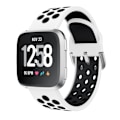 Miniatyrbillede 1 af 5: Sportarmbånd Fitbit Versa/Versa 2 Hvid/Sort