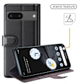 Pikkukuva 6 / 9: Aito nahkakotelo Google Pixel 7 Musta