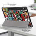 Pikkukuva 8 / 10: Samsung Galaxy Tab S9 -kotelo Tri-fold Graffiti