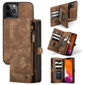 Miniatyrbild 1 av 10: CaseMe Plånboksfodral Multi-Slot iPhone 12 Pro Max Brun
