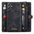 Pikkukuva 2 / 10: CaseMe Multi-Slot 2 i 1 Plånboksfodral Samsung Galaxy A35 Musta
