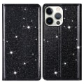 Miniatyrbillede 1 af 7: Glitter Pungetui iPhone 13 Pro Max Sort