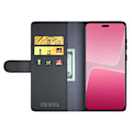 Miniatyrbillede 2 af 6: Ægte læderetui Xiaomi 13 Lite Sort