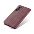 Pikkukuva 6 / 6: CaseMe Slim Lompakkokotelo Samsung Galaxy S22 Punainen