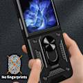 Miniatyrbillede 8 af 10: Hybridskal Samsung Galaxy Z Flip 6 Ringholder Sort