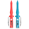 Miniatyrbild 1 av 3: Nintendo Switch OLED Joy-Con Svärd Blå/Röd