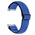 Miniatyrbild 2 av 3: Vävd Nylonarmband Fitbit Versa/Versa 2 Blå