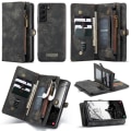 Miniatyrbillede 1 af 6: CaseMe Multi-Slot 2 i 1 Pungetui Galaxy S22 Plus Sort