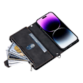 Miniatyrbillede 2 af 5: iPhone 16 Pro Max Pungtaske Polstret Sort
