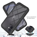 Pikkukuva 2 / 6: 360 Full Cover Edge Case iPhone 12 Mini Musta