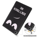 Miniatyrbild 7 av 10: Lenovo Tab M10 Plus (3rd gen) Fodral Tri-fold Don't Touch Me