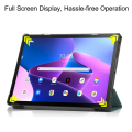 Miniatyrbild 4 av 10: Lenovo Tab M10 Plus (3rd gen) Fodral Tri-fold Mörkgrön