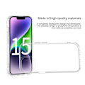 Pikkukuva 2 / 7: Leeu Design TPU-kuori iPhone 15 läpinäkyvä