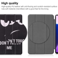 Miniatyrbild 8 av 10: Lenovo Tab M10 Plus (3rd gen) Fodral Tri-fold Don't Touch Me