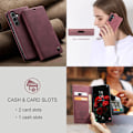 Pikkukuva 8 / 10: CaseMe Slim Lompakko Kotelo Samsung Galaxy S25 Punainen