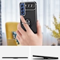 Miniatyrbillede 3 af 6: Etui med Ringholder til Samsung Galaxy S21 FE Sort