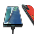 Miniatyrbillede 5 af 6: Dux Ducis PoCard Kortlomme Etui Galaxy Note 20 Rød
