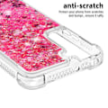 Pikkukuva 3 / 5: Glitter Bling TPU -kotelo Samsung Galaxy S22 Plus - Vaaleanpunainen