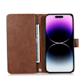 Miniatyrbillede 3 af 7: Pungetui Multi-Slot iPhone 16 Pro Max Brun