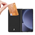 Pikkukuva 2 / 8: Dux Ducis Skin Pro Nahkainen Kotelo Samsung Galaxy S25 Plus Musta