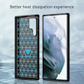 Miniatyrbillede 4 af 7: Carbon Stødsikkert TPU Etui Samsung Galaxy S23 Ultra Sort