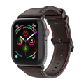 Miniatyrbild 1 av 7: Dux Ducis Läderarmband Apple Watch Ultra 2 49mm Brun
