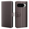 Äkta Läderfodral Google Pixel 10 Pro XL Brun