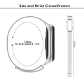 Miniatyrbillede 3 af 3: Milanese Loop Rem til Xiaomi Mi Band 5/6 Sort