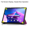 Miniatyrbillede 4 af 10: Lenovo Tab M10 Plus (3. generation) Etui Tri-fold Lilla