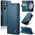 Miniatyrbillede 1 af 8: CaseMe Slim Wallet Case RFID-beskyttelse Samsung Galaxy S25 Ultra B