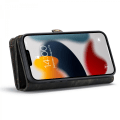 Miniatyrbillede 5 af 7: CaseMe Multi-Slot 2 i 1 Pungetui iPhone 13 Pro Grå