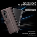 Miniatyrbillede 4 af 7: Ægte læder etui Samsung Galaxy S23 FE Brun