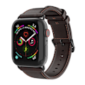 Pikkukuva 1 / 8: Dux Ducis Nahkainen ranneke Apple Watch Series 10 42mm Ruskea
