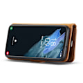 Miniatyrbild 3 av 7: DG.MING 2-in-1 Magnet Wallet Samsung Galaxy S23 Plus Cognac