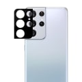 Miniatyrbillede 1 af 6: Hele linsebeskyttelse 0,2 mm Samsung Galaxy S21 Ultra Sort
