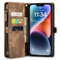 Pikkukuva 4 / 10: CaseMe Multi-Slot 2 i 1 Lompakkokotelo iPhone 15 Pro Max Ruskea