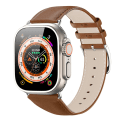 Pikkukuva 1 / 9: Dux Ducis Nahkainen rannekoru Apple Watch 41mm Series 9 Ruskea