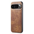 Miniatyrbild 5 av 10: DG.MING 2-in-1 Magnet Wallet Google Pixel 9 Pro XL Cognac
